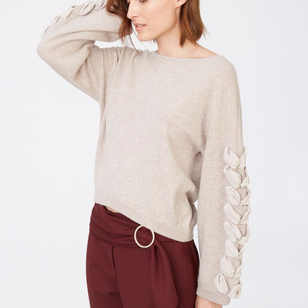 Quamora Cashmere Sweater NWT Top